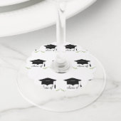 Étiquette Pour Verre De Vin Classe De Diplôme De (De près)