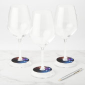 Étiquette Pour Verre De Vin Clowing Night Butterflies (Lot)