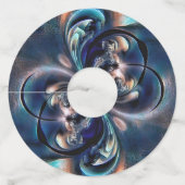 Étiquette Pour Verre De Vin Conception (Dos)