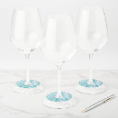 Étiquette Pour Verre De Vin Création de Motif Abstrait 4 (Lot)