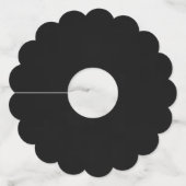 Étiquette Pour Verre De Vin Créer votre propre Customisé (Dos)