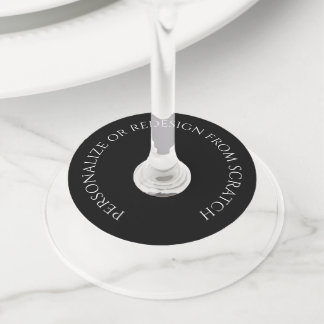 Étiquette Pour Verre De Vin Créez Votre Propre Modèle
