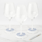 Étiquette Pour Verre De Vin Crystal 3 (Lot)