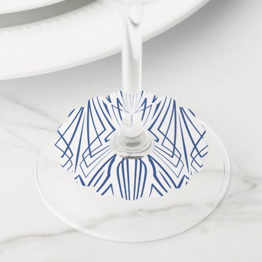 Étiquette Pour Verre De Vin Crystal 3 (De près)