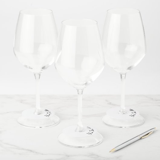 Étiquette Pour Verre De Vin Customise-Le ! (Lot)