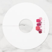 Étiquette Pour Verre De Vin Dégustation de vin (Dos)