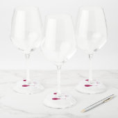 Étiquette Pour Verre De Vin Dégustation Red WIne (Lot)