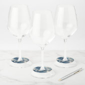 Étiquette Pour Verre De Vin Dragon superbe entouré de nuages (Lot)