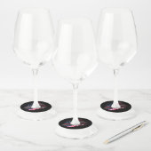 Étiquette Pour Verre De Vin Drapeau USA (Lot)
