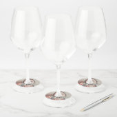 Étiquette Pour Verre De Vin Faites votre propre personnalisation (Lot)