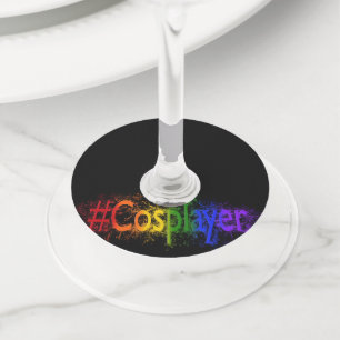 Étiquette Pour Verre De Vin Falln Fier Cosplayer