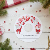 Étiquette Pour Verre De Vin Fête de l'Arc de Noël