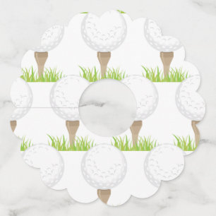 Étiquette Pour Verre De Vin [fuzzy]balle de golf