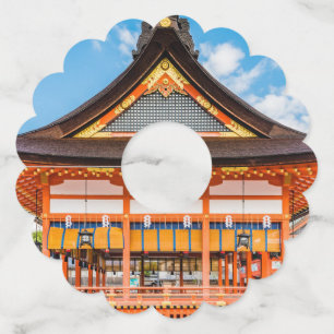 Étiquette Pour Verre De Vin Gai-Haiden, temple Fushimi Inari-Taisha, Kyoto #2