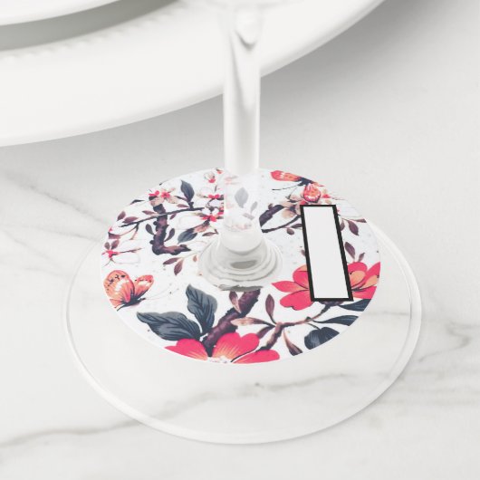 Étiquette Pour Verre De Vin Garder l'élégance (De près)