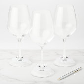 Étiquette Pour Verre De Vin grand garçon ajouter nom félicitations date année (Lot)