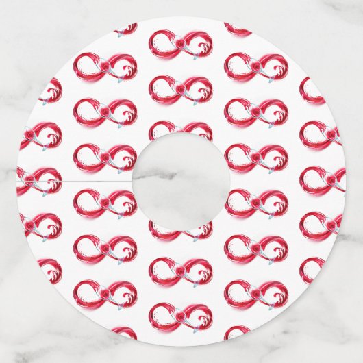 Étiquette Pour Verre De Vin Infinity (Devant)