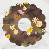 Étiquette Pour Verre De Vin Jungle imaginaire 3 (Dos)