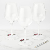 Étiquette Pour Verre De Vin Mariage (Lot)