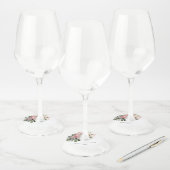 Étiquette Pour Verre De Vin Mariage (Lot)
