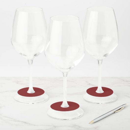Étiquette Pour Verre De Vin Moonlight Red (Lot)