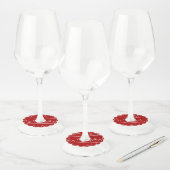 Étiquette Pour Verre De Vin Motif de Noël 116 (Lot)
