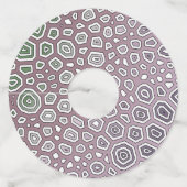 Étiquette Pour Verre De Vin Motif expérimental (Dos)