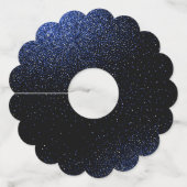 Étiquette Pour Verre De Vin Motif Gradient 4 (Dos)