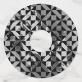 Étiquette Pour Verre De Vin Motifs d'aquarelle 5 (Devant)