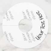 Étiquette Pour Verre De Vin Nouveaux articles personnalisables (Devant)