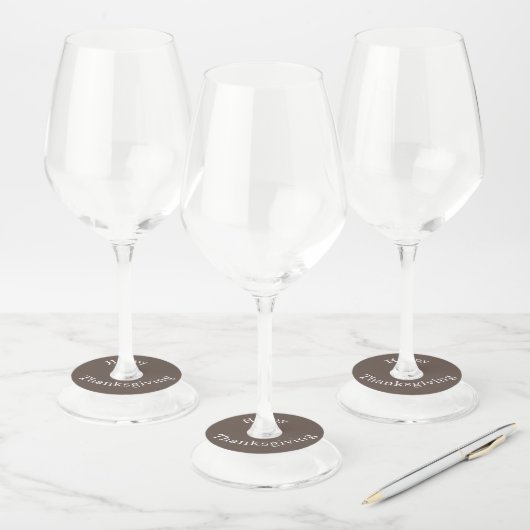 Étiquette Pour Verre De Vin Personalized  (Lot)