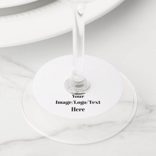 Étiquette Pour Verre De Vin Personnaliser ou Customiser (De près)