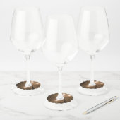 Étiquette Pour Verre De Vin Piazza San Marco, Venise (Lot)