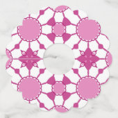 Étiquette Pour Verre De Vin Rose 1 (Dos)