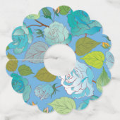 Étiquette Pour Verre De Vin Rose 23 (Dos)