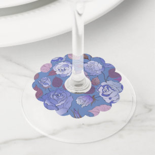 Étiquette Pour Verre De Vin Rose 32