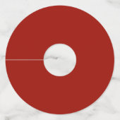 Étiquette Pour Verre De Vin Santas (Dos)