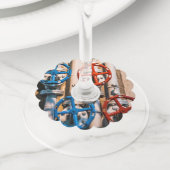 Étiquette Pour Verre De Vin Stopcock au Schiffbau, Zurich (De près)