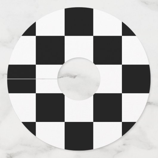 Étiquette Pour Verre De Vin Tableau de bord (Devant)