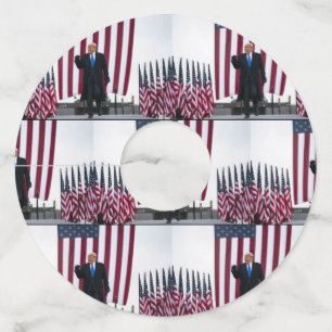 Étiquette Pour Verre De Vin Trump 2024 : Retour de l'Amérique