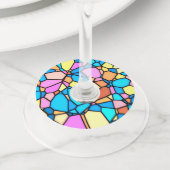 Étiquette Pour Verre De Vin Verre teinté Lite (De près)