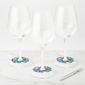 Étiquette Pour Verre De Vin Verre teinté Lite (Lot)