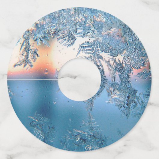 Étiquette Pour Verre De Vin Vue figée (Devant)