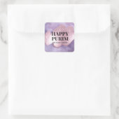 Étiquette Pourim Étincelle Rose Violet (Sac)