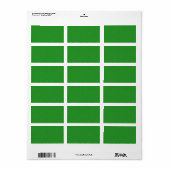 Étiquette Poussière Green Star Office (Feuille entière)
