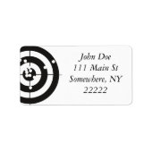 Étiquette Pratique cible (Devant)