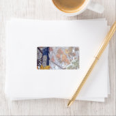 Étiquette Premier Camouflage hivernal de neige (En situation)