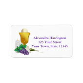 Étiquette Première communion (Devant)