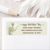 Étiquette Première Communion Eucharistie Traditionnelle (En situation)