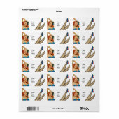 Étiquette Première rencontre de Peter Driben 1953 (Feuille entière)